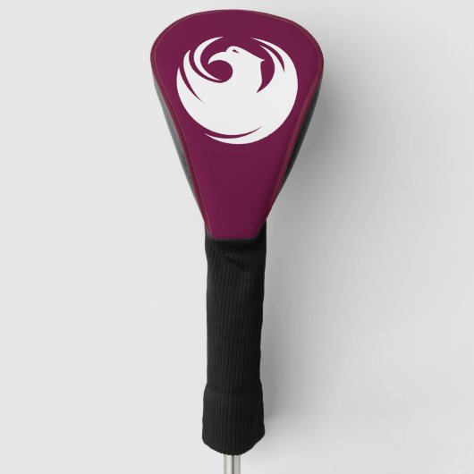 Golf Driver Cover with Flag of Phoenix City, USA (Voorkant)