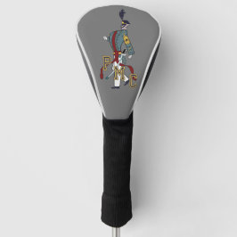 * Golf Driver Head-Hoesje met PMC Proud Cadet-logo Golfheadcover