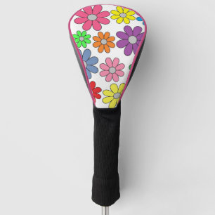 Golf Driver Hoesje - Crazy Daisies! Golfheadcover