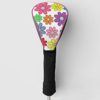 Golf Driver Hoesje - Crazy Daisies! Golfheadcover
