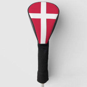 Golf Driver Hoesje met vlag van Denemarken Golfheadcover
