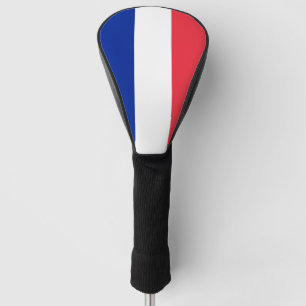 Golf Driver Hoesje met vlag van Frankrijk Golfheadcover