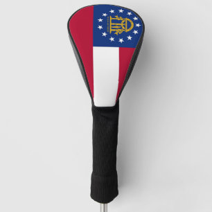 Golf Driver Hoesje met Vlag van Georgië, Verenigde Golfheadcover