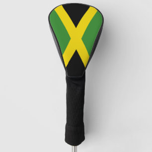 Golf Driver Hoesje met vlag van Jamaica Golfheadcover
