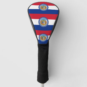 Golf Driver Hoesje met vlag van Missouri, Verenigd Golfheadcover