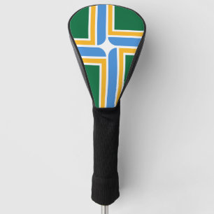 Golf Driver Hoesje met vlag van Portland, Verenigd Golfheadcover