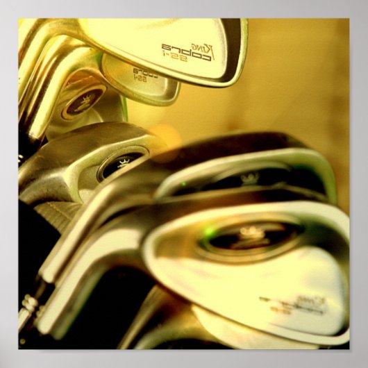 Golf Drivers Poster Print (Voorkant)