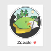 Golf Eagle Sport Sticker (Vel)