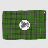 Golf, Eat, Slaap, Golfhanddoek herhalen (Horizontaal)