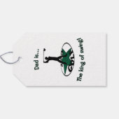 Golf - een geweldig spel cadeaulabel (Achterkant Horizontaal)
