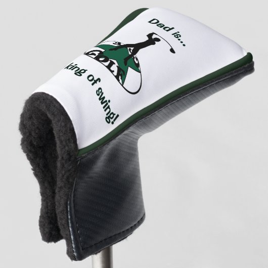 Golf - een geweldig spel golfheadcover (3/4 voorkant)