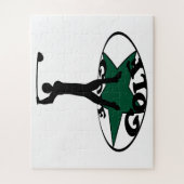 Golf - een geweldig spel legpuzzel (Verticaal)