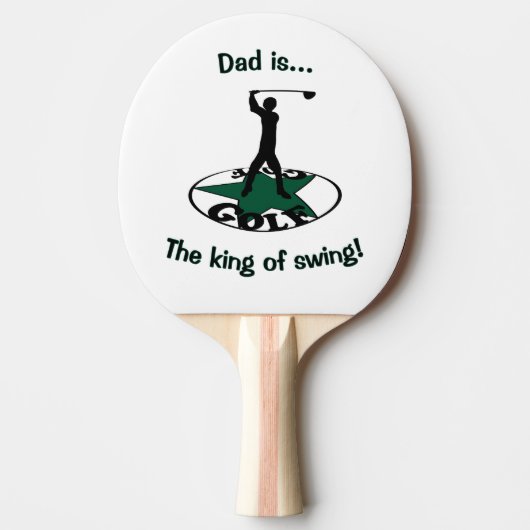 Golf - een geweldig spel tafeltennisbatje (Voorkant)