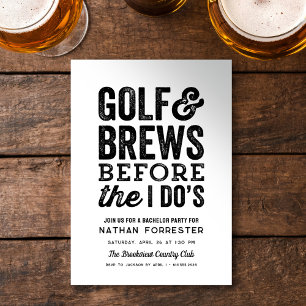 Golf en bier voor ik het doe, een simpele vrijgeze kaart