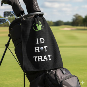 Golf en confort avec serviettes personnalisées
