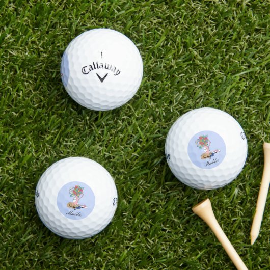 Golf en Gardening - Gepersonaliseerde dames Golfballen (Insitu Gras)
