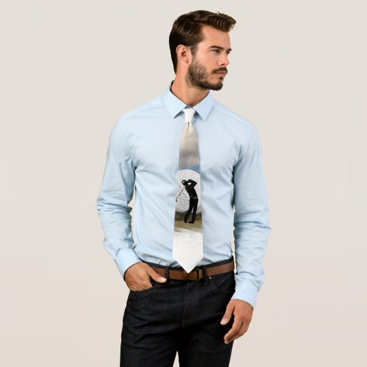 Golf en Golfers Stropdas (In situ)