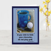 GOLF EN KARAKTER: De Kaart van vaderdag (Gele Bloem)