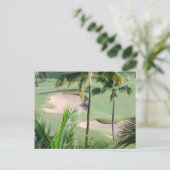 Golf en Tropiques Carte postale (Debout devant)