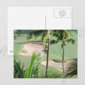 Golf en Tropiques Carte postale (Devant / Derrière)