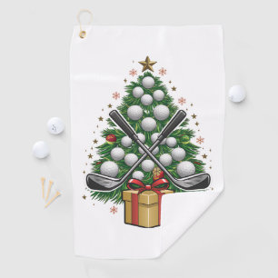 Golf Equipment Kerstmis Golf Golfhanddoek