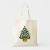 Golf Equipment Kerstmis Golf Tote Bag (Voorkant)