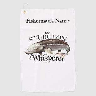 Golf Esturgeon personnel Whisperer léger serviette de p