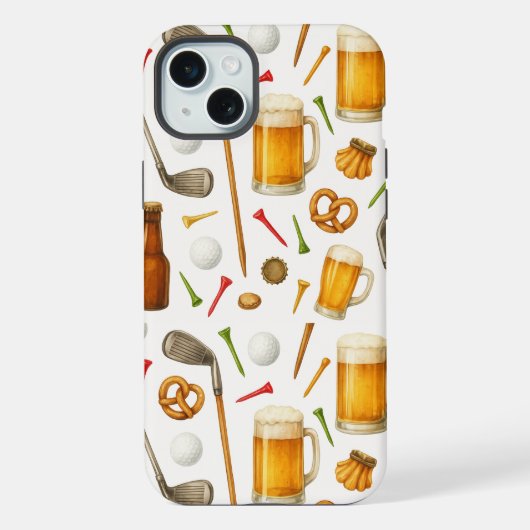 Golf et Bière pour Golfeur  (Verso)