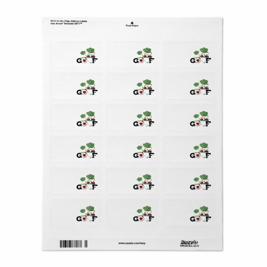 Golf Etiket (Full Sheet)
