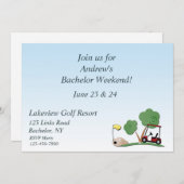 Golf Evenement Kaart (Voorkant / Achterkant)