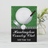 Golf Evenement - SRF Kaart (Staand voorkant)