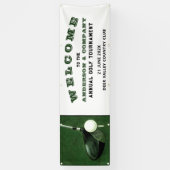 Golf Evenementenbanner Spandoek (Verticaal)