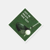 Golf Event Napkins Servet (Hoek)