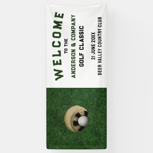 Golf Event Spandoek (Verticaal)