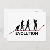 Golf Evolution Briefkaart (Voorkant / Achterkant)