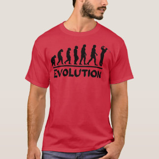 Golf Evolution Funny Gift Humor Golf-spelergiften T-shirt