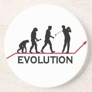 Golf Evolution-Onderzetters Zandsteen Onderzetter
