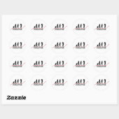 Golf Evolution Ronde Sticker (Vel)