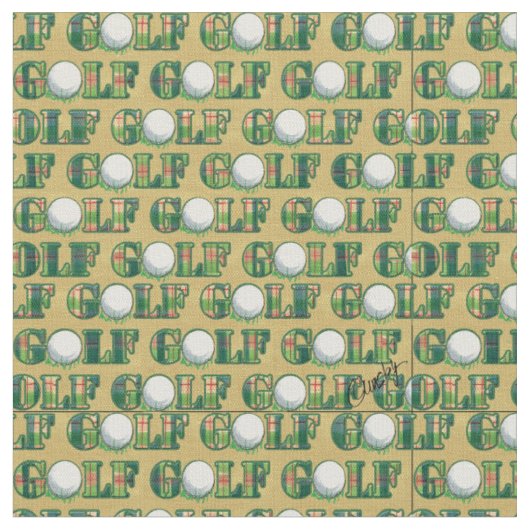 Golf Fabric Stof (Close Up)