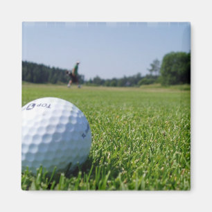 Golf Fairway Carré Magnet