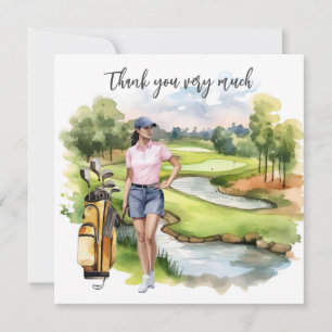 Golf Fairway Dankbaarheid: Dank je Kaart