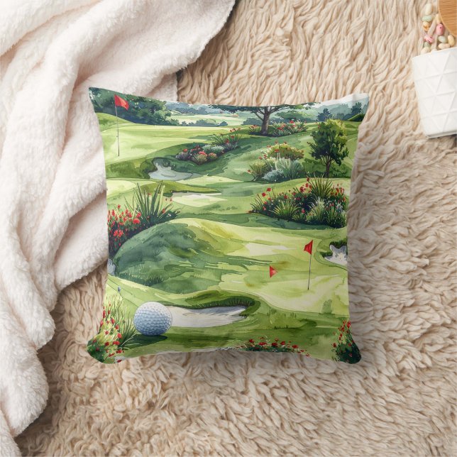 Golf Fairway Kussen (Deken)