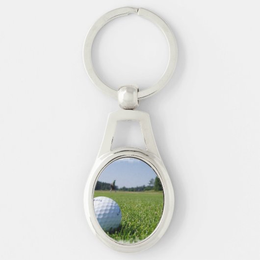 Golf Fairway Sleutelhanger (Voorkant)