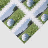 Golf Fairway Tissuepapier (Detail)
