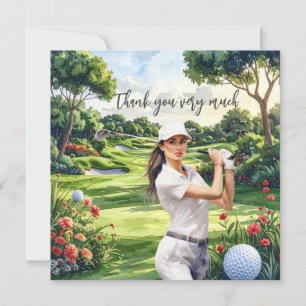 Golf Fairway Waardering: Dankkaart Bedankkaart