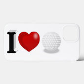 Golf Fan Case-Mate iPhone Case (Achterkant (horizontaal))