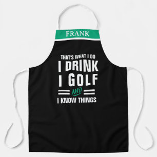 Golf Feest Alcohol Liefhebber - Kerstcadeau Schort