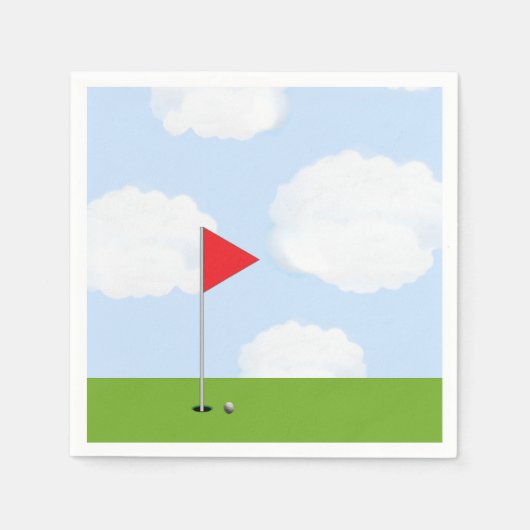Golf Feest Servetten (Voorkant)