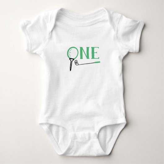 Golf First Birthday Shirt (Voorkant)