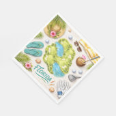 Golf Florida Themade servetten (Hoek)